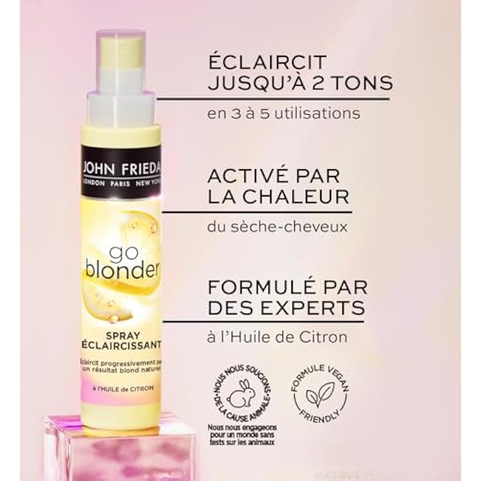 JOHN FRIEDA Go Blonder Targeted Brightening Spray 100ml - Image 4
